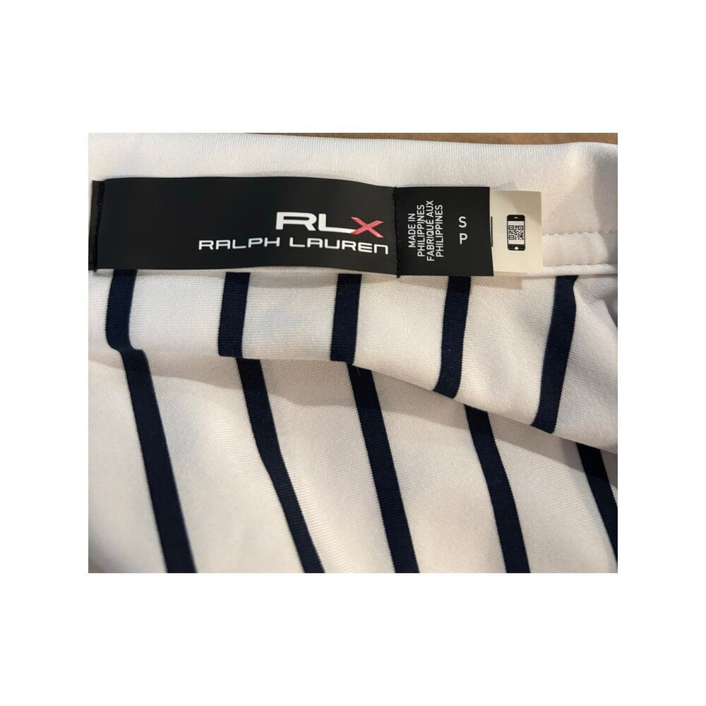 Ralph Lauren RLX Striped Stretch Jersey Polo Dress Preppy Casual Small New - Picture 4 of 7